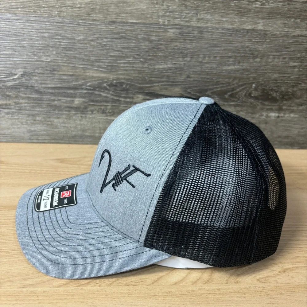 Vocelka Fishing Hat‎ Cap Snapback Gray XL Adjustable Outdoors